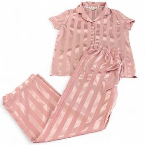 House of Harlow 1960 Satin Pajama Set – Size M